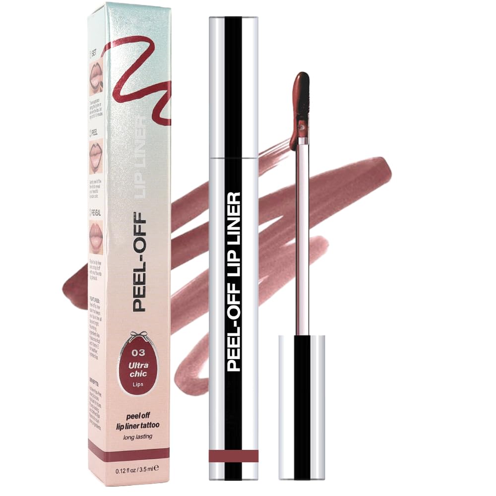 Amazon.com : Hxssll Matte Lip Gloss Stain-Peel Off Lip Liner